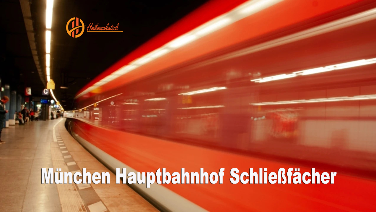 München Hauptbahnhof Schließfächer